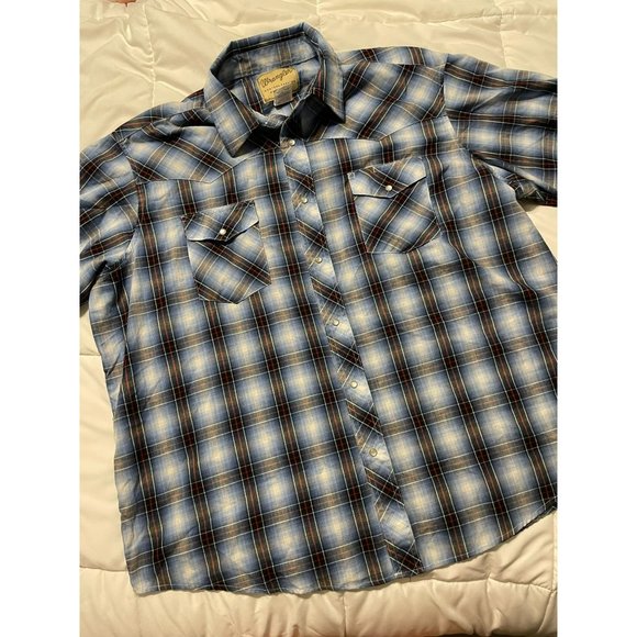 Men's Wrangler Pearl Button Up‎ Size 2XL - Picture 1 of 4